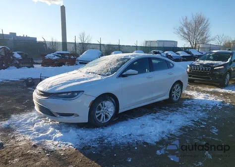 2015 Chrysler 200 Limited из США, поврежденный, VIN 1C3CCCAB7FN684633